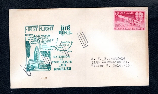 Jx First Flight  Am76 Extension Los Angeles    Void   Uncanceled