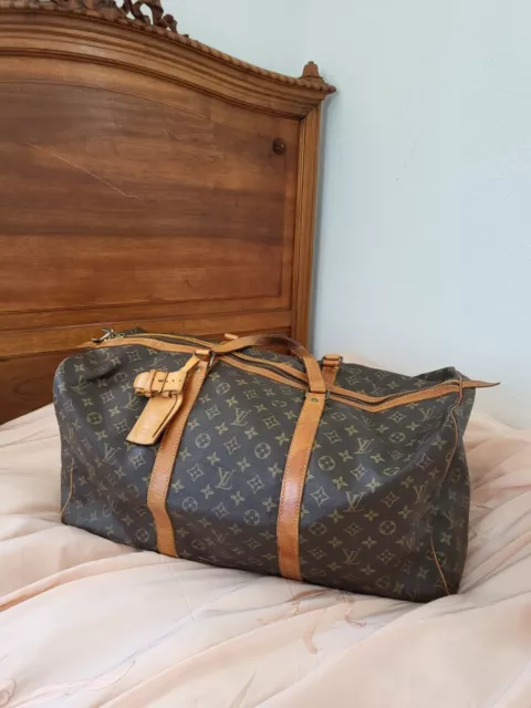 Louis Vuitton Monogram Sac Souple 55 Duffle Bag – The Don's Luxury
