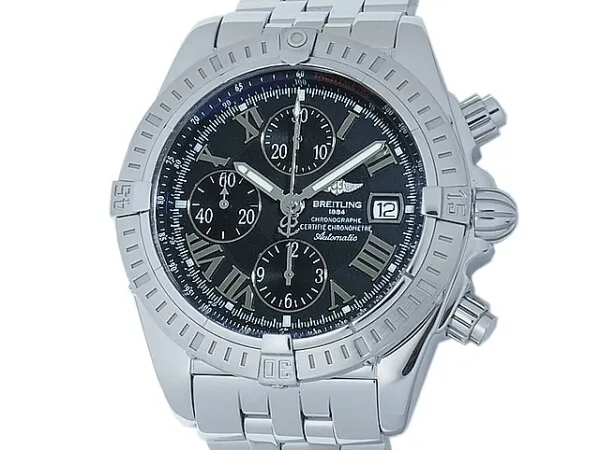 Breitling Chronomat Evolution A13356 A156B98PA Carica Automatica Nero Uomo Watch