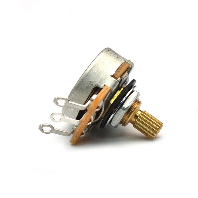 à panneaux Guitare Potentiomètre Cuivre pur 250/500k Guitare électrique 6