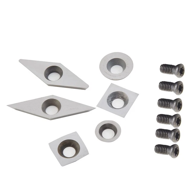 Set Di Utensili Per Tornitura Legno Con Punta In Carburo – Sgorbia Quadrata 15mm, Manico Lungo 47cm, Per Hobbisti E Falegnami - 5