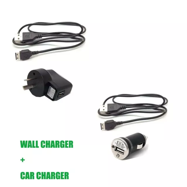 USB WALL CAR CHARGER FOR SAMSUNG U350 Smooth U470 Juke U490 Trance U650 Sway