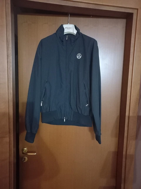 North Sails Uomo Giacca Sailor Taglia L Giubbotto Blu Regular Men's Jacket