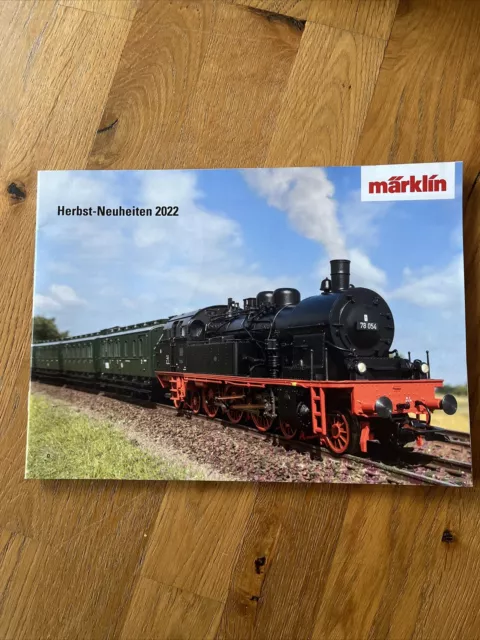 Märklin Katalog Herbstneuheiten 2022