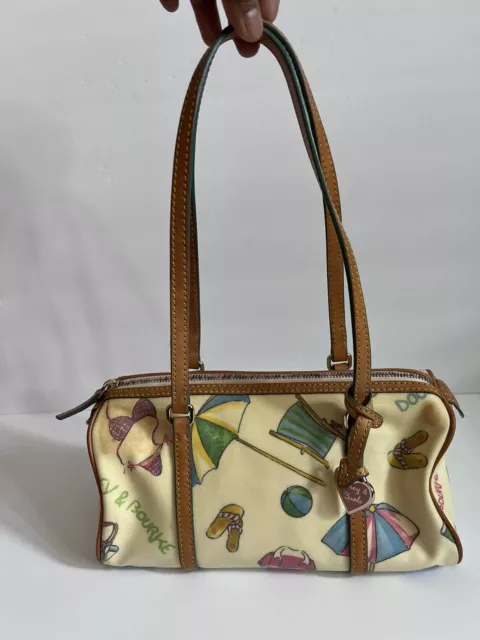 Dooney and Bourke Vintage Miami Barrel Handbag