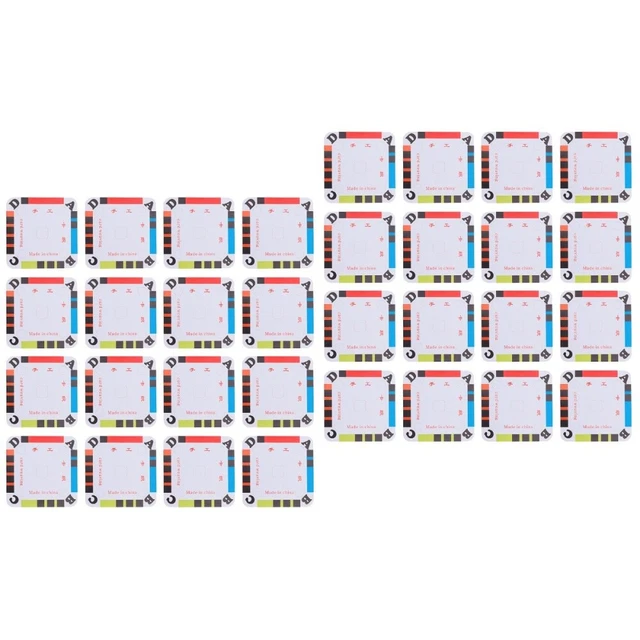 100 Pcs Tablet Tissage pour Les Débutants Tablet Tissage Carton Métier Cartes