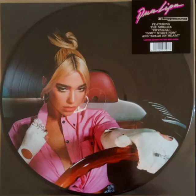 Dua Lipa: Future Nostalgia LP Pictured Disc VINYL Limited Edition New Sealed