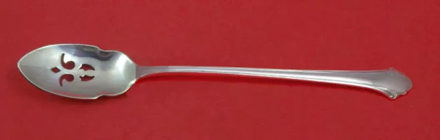 Chippendale by Towle Sterling Silver Olive Spoon Pierced Long 7 7/8" Custom
