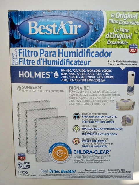 4 Pack HWF100 Humidifier Filter E Compatible With Holmes HM630,SCM630 - Foto 12