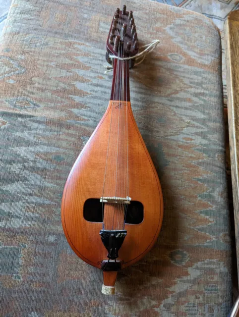 Gadulka (Cretan Lyre) 3 melody 12 sympathetic strings Bulgarian bowed instrument