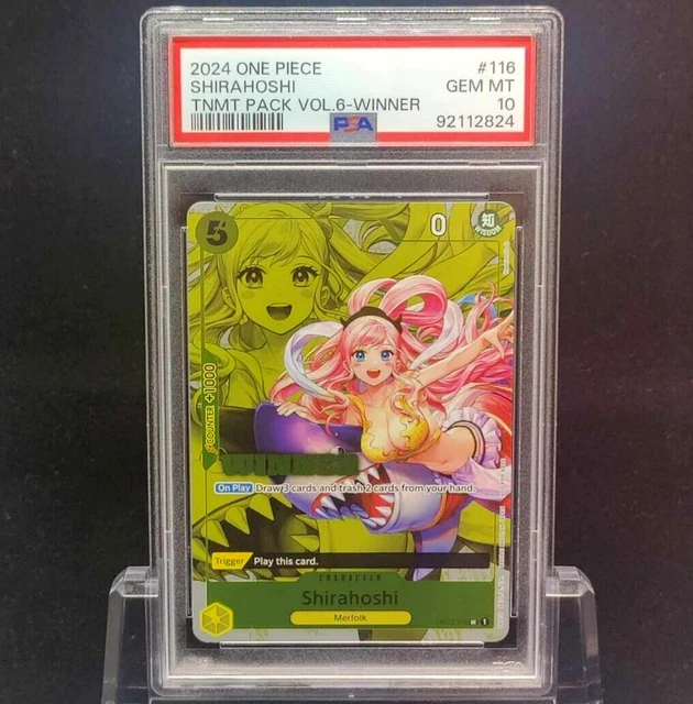 ワンピース カードゲーム 2024 ONE PIECE SHIRAHOSHI #116 GEM MT