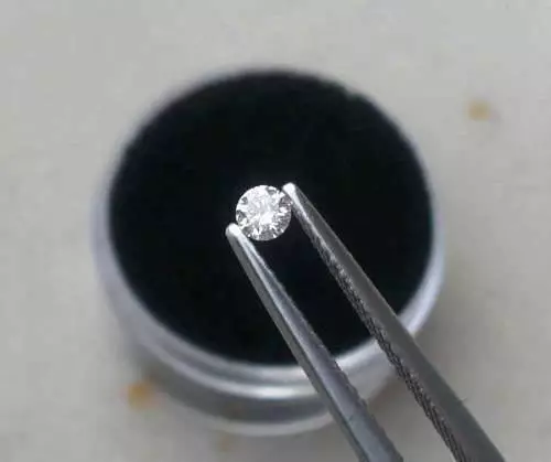 Single Piece Of 2.25 Mm Approx Natural Loose Diamond 0.04 Ct Round G-H /Si Je261