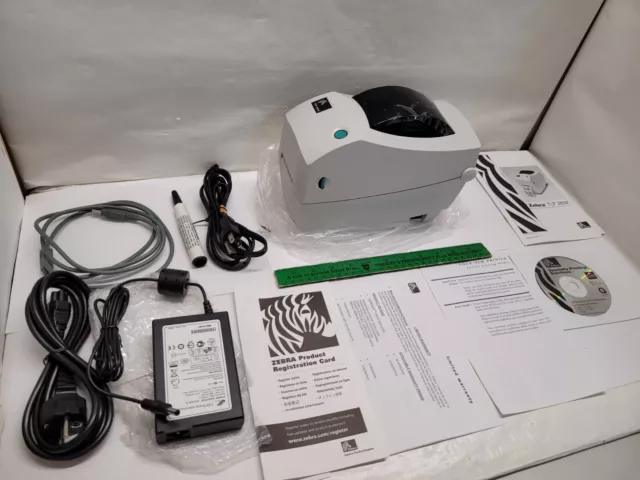 NEW Zebra TLP2824 Plus Thermal Transfer Desktop Barcode Printer 282P-101110-000