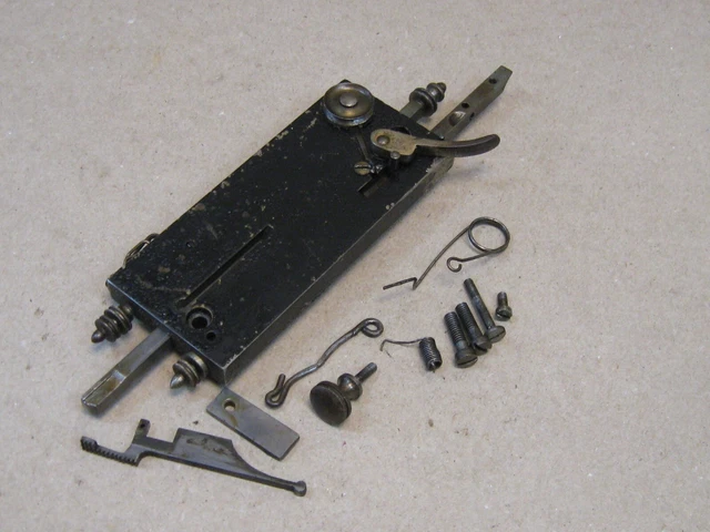 Antique Winselmann Germany Hand Crank Sewing Machine Parts Front End &&