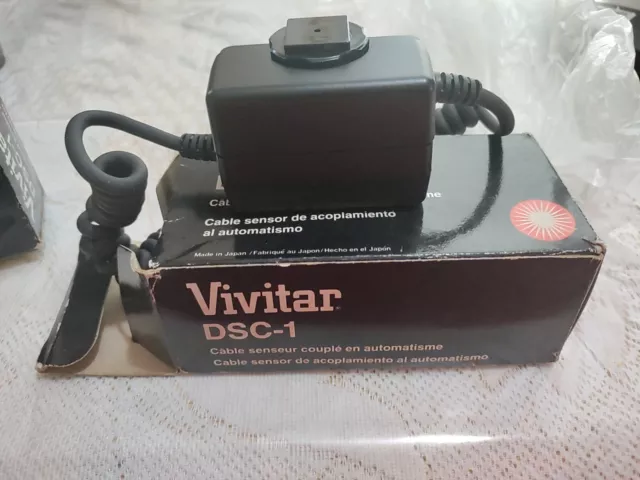 Vivitar DSC-1 Dedicated Sensor Cord (Brand New) free shipping