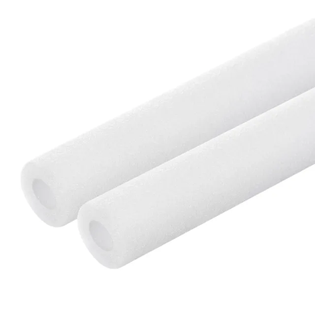 Foam Tube Sponge Protection Sleeve Heat Preservation 20mmx10mmx500mm, Pack of 2