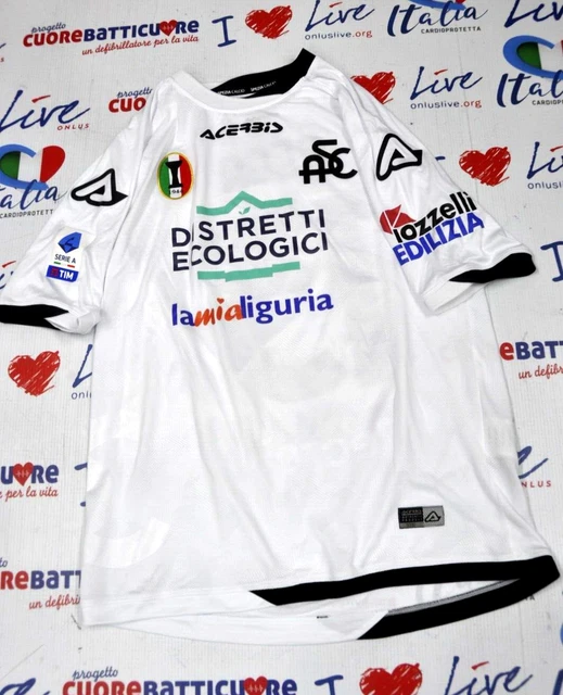 Maillot Spezia Primavera 2015/2016 – Match Worn, Vintage, Taille Lotto