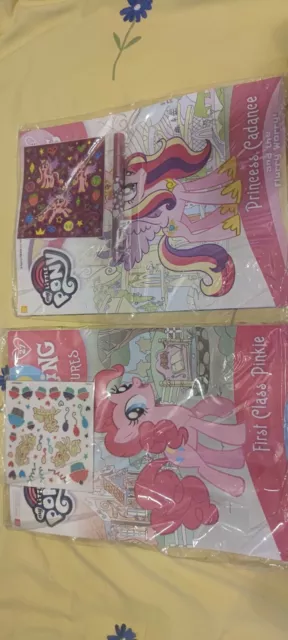 My Little Pony Colouring Magazine/Book with stickers Pack of 2