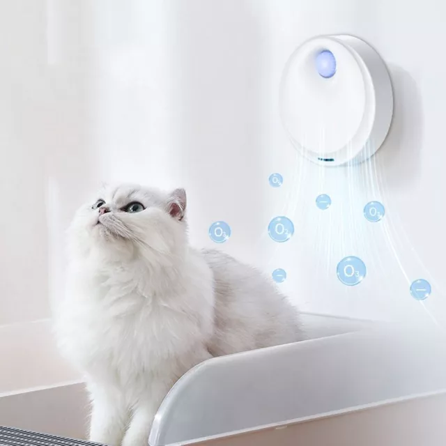 Rechargeable Pets Deodorization Deodorizer Air Cleaner Cat Odor Purifier Smart