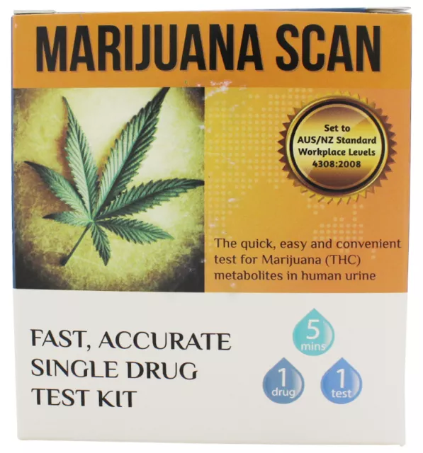 Marijuana Scan Home THC Urine Drug Test Kit :: Cannabis :: Weed 2