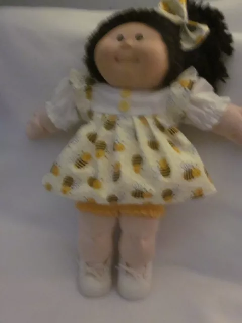 CPK doll clothes/16-18 inch/bumble bee print dress/bloomers/hair bows