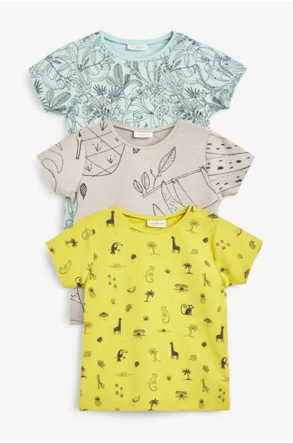 BNWT NEXT Baby 3 Pack T-shirts 9-12 Months