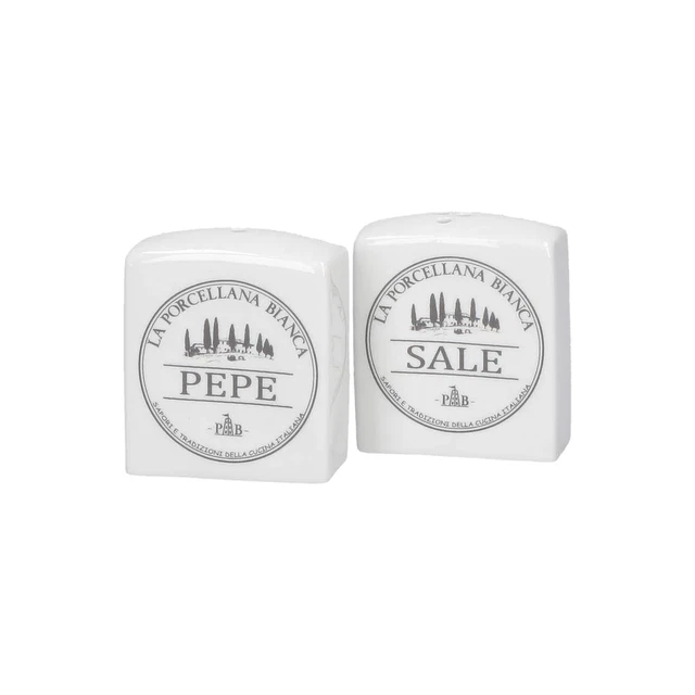 Porcellana Bianca - Conserva Set Sale/Pepe Gb