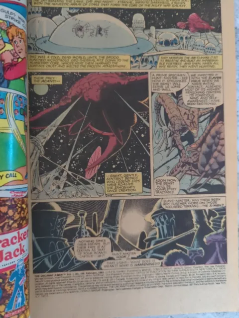 Uncanny X-Men Vol 1 #166 Marvel, 1983. 1St Appearance Of Lockheed!!! 9.0 Vf/Nm!! 8