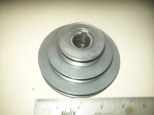 3 Step Congress Headstock Pulley  From 12" Sears Craftsman Wood Lathe #149.23870