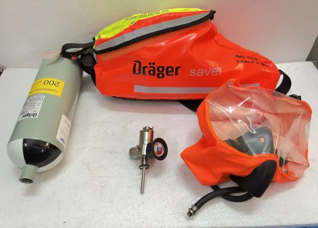 Drager Saver Cf-15 Emergency Escape Brething Device (Eebd)