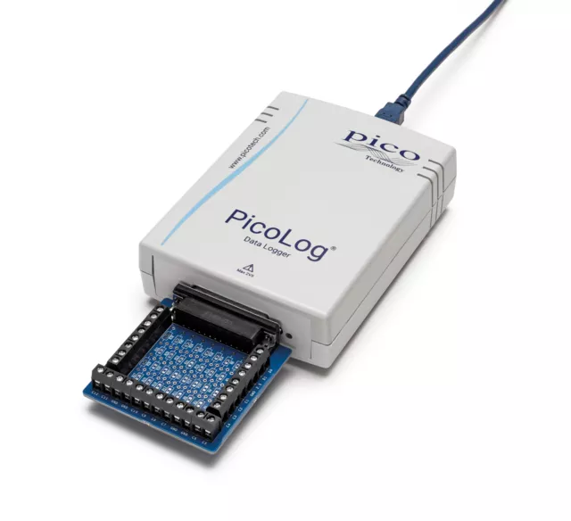 PicoLog 1216 USB Data Logger with terminal board