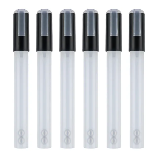 Empty Paint Pen Graffiti Markers Acrylic Markers Round/Chisel Tip for Coloring