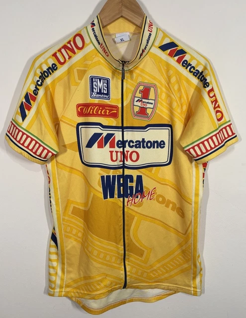Maillot Cyclisme Nalini Uno Mercatone – Taille 3XL – Occasion