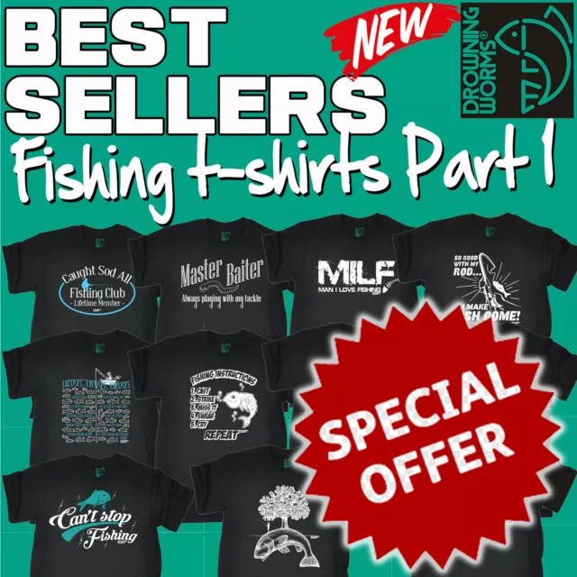 T-shirt da pesca uomo Love Fish il regalo perfetto regalo divertente compleanno t-shirt 1