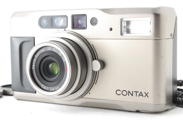 [NEAR MINT in BOX]  Contax TVS 35mm Point & Shoot 35mm Film Camera from Japan 2
