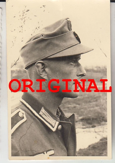 Foto 2wk Portrait Soldat Gebirgsjäger Feldmütze Uniform Sonthofen / Stuttgart