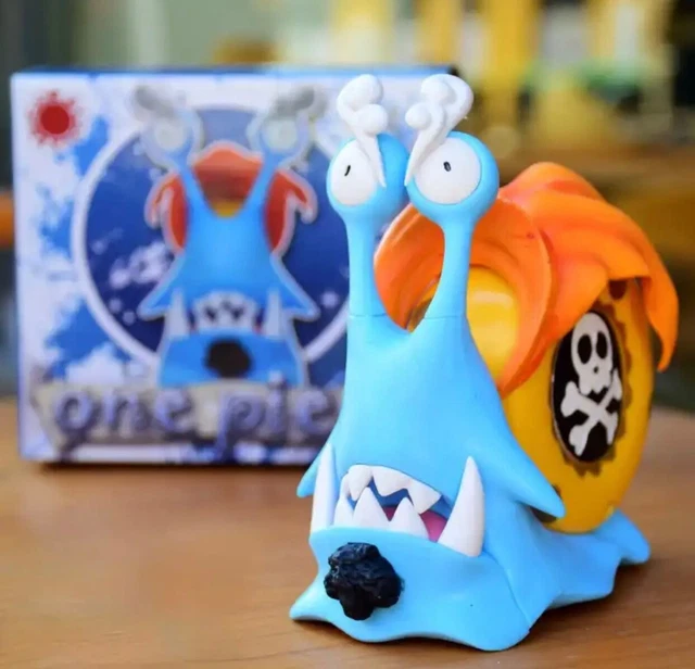 JINBE STATUINA ACTION figure BOX One Piece Den Den Mushi Lumacofono