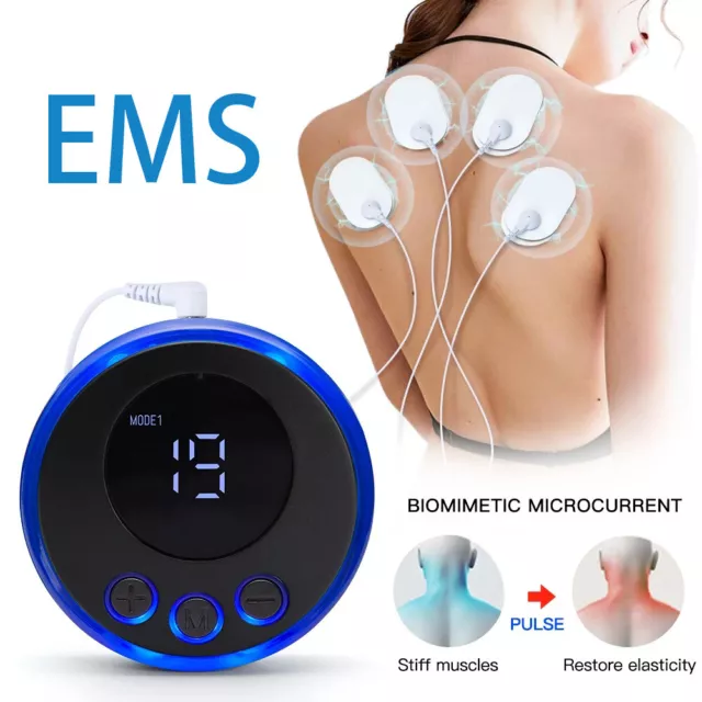 Electric Facial Full Body Sticker Muscle Stimulator Face Cheek Slimming Massager