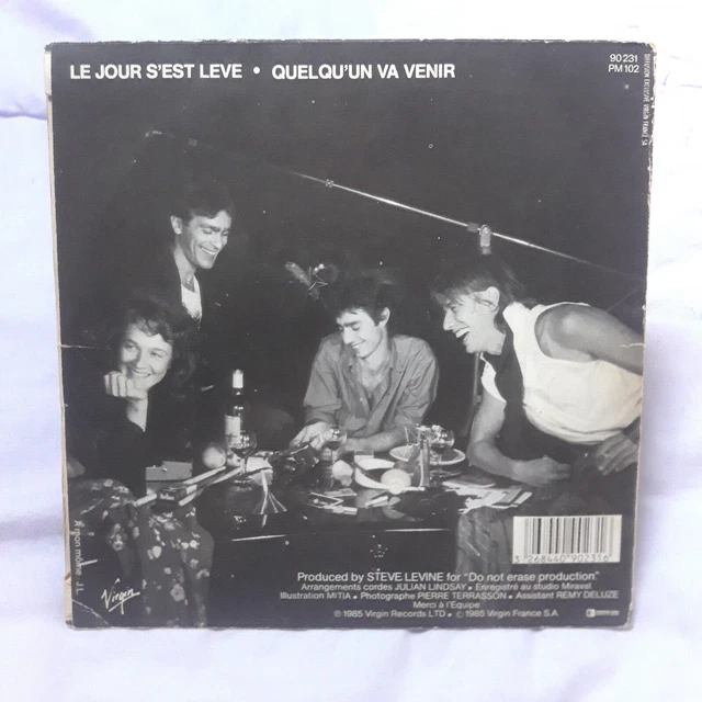 Telephone – Le Jour S'est Levé Single 1985 French 90231 2