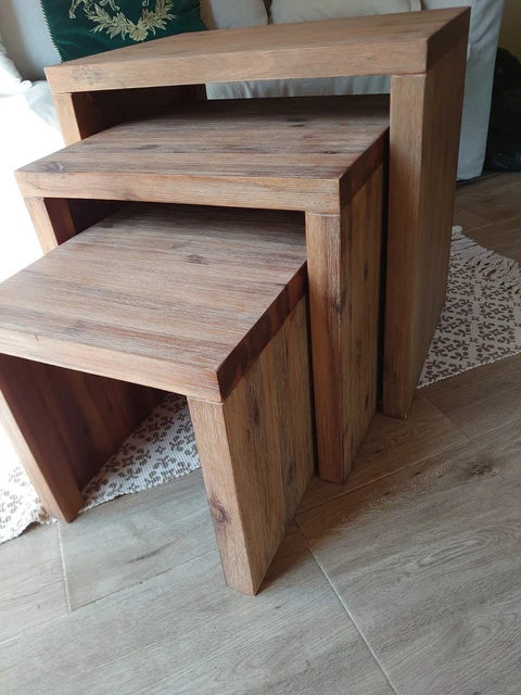 Coffe Akacia tables set