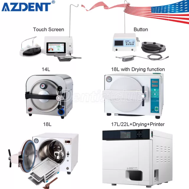 Dental Autoclave Steam Sterilizer /Drying/Printer Class B/Dental Implant System
