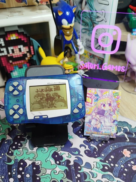 Console BANDAI WonderSwan Skeleton Green SW-001 WS Japan - Boutique