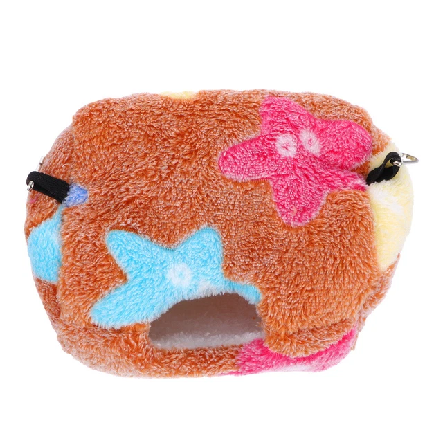 1pc Hamster Hängematte Warme Winter Hängematte Schaukelbett Haustier Nest House