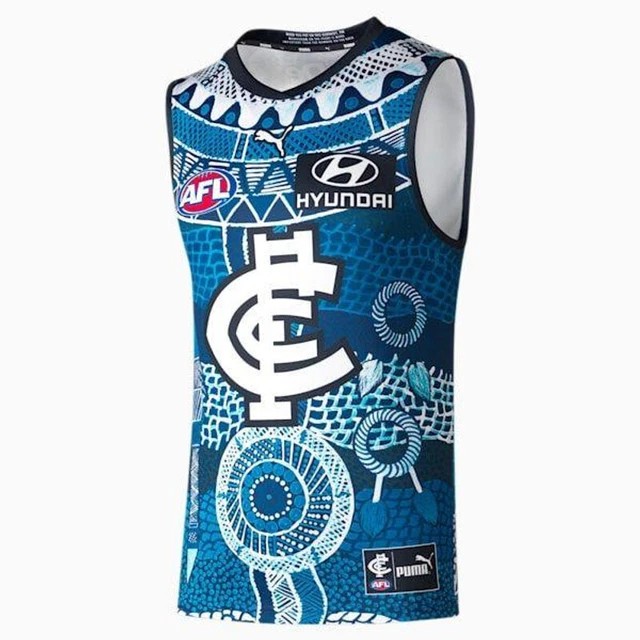 CARLTON BLUES 2022 Indigenous AFL Jersey / Guernsey *XL* QLD
