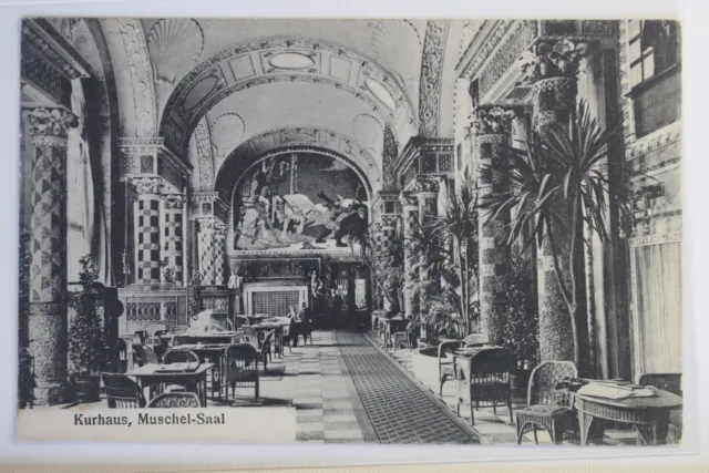 AK Wiesbaden Kurhaus, Muschelsaal 1909 #PJ318