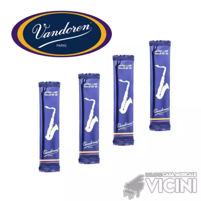 VANDOREN TRADITIONAL BLU ANCIA SAX TENOR Sib - TENORE 2 2,5 3 3,5 ANCE