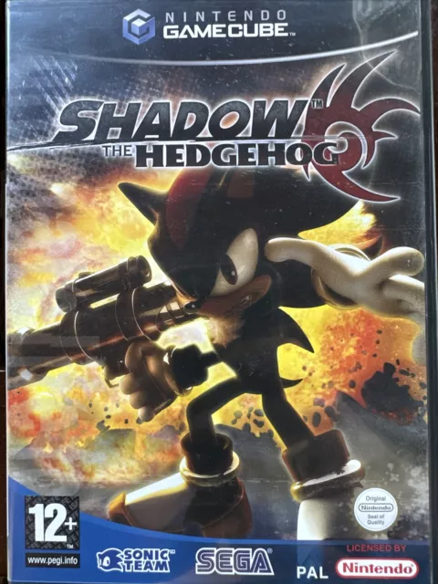 Shadow the Hedgehog Nintendo Gamecube GC Authentic Video 