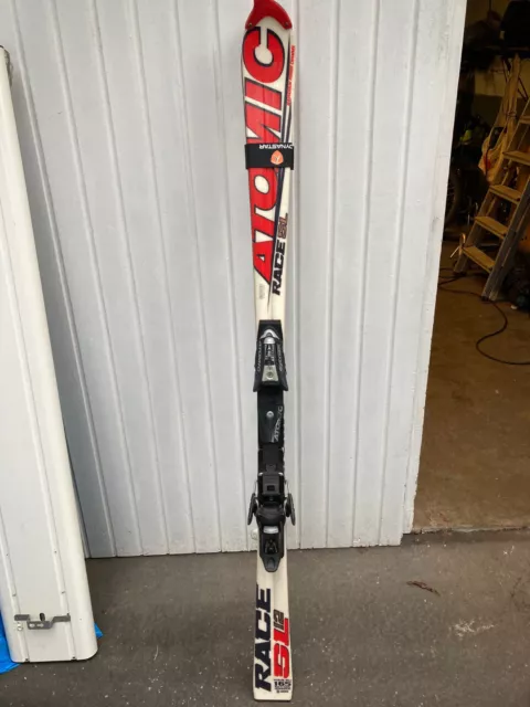 SKI Atomic Race SL 12, 165cm lang, Kanten + Belag perfekt, incl. Bindung