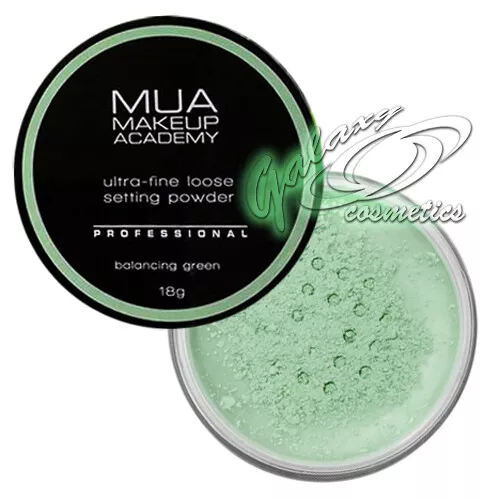 MUA Professional Ultra Fine Loose Setting Powder - Balancing Green