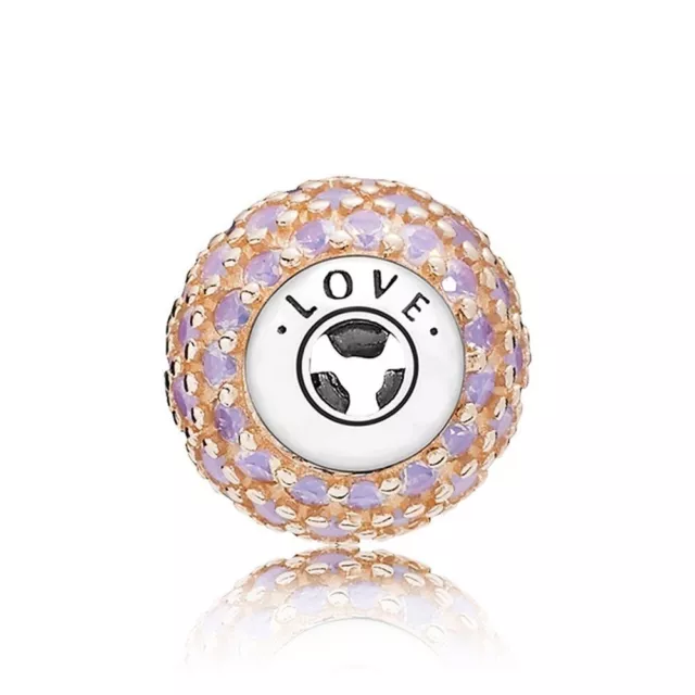 Original Pandora Charm Element  "Love" 796064 NOP in 14 K Gold